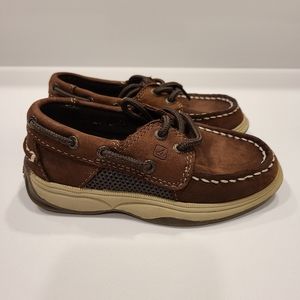 Sperry Toddler Intrepid Boat Shoes Size 8.5